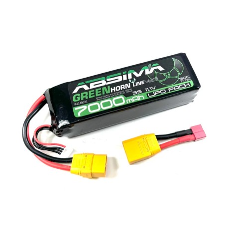 Absima Batterie Lipo 11.1V 7000mAh 50C Dean XT90 4140021