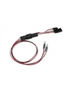 Kyosho Eclairage LED ø5mm Longueur 400mm Rouge  97054-2R-B