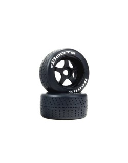 Arrma Pneus Arrière Felony DBOOTS HOONS 53/107 2.9 Argenté Ceinture 5 branches