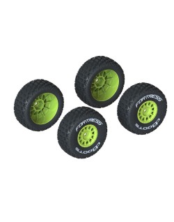 Arrma Roues dBoots Fortress Jaune (x4) Mojave Grom ARA550115