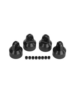 Traxxas Bouchons d'amortisseur GTX Alu Noir PTFE (x4) 7764X