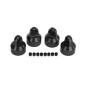Traxxas Bouchons d'amortisseur GTX Alu Noir PTFE (x4) 7764X
