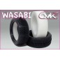 Pneus WASABI avant 4x4 + Mousses (la paire) 6-MIK