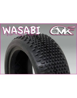 Pneus WASABI avant 4x4 + Mousses (la paire) 6-MIK