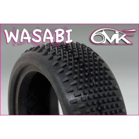 Pneus WASABI avant 4x4 + Mousses (la paire) 6-MIK