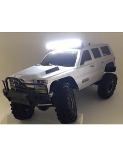 1:10 Barre lumineuse LED pour toit « Ultra » - noir