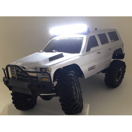 1:10 Barre lumineuse LED pour toit « Ultra » - noir