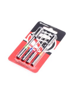 Jeu de clés hexagonales et écrous métriques RUDDOG 1/4" pour outils électriques (1,5 | 2,0 | 5,5 | 7,0 mm)