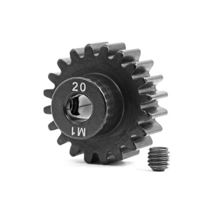PIGNON MOTEUR 20 DTS RENFORCE – 1.0 METRIC PITCH – 5 MM- 6494R