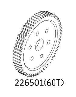 EMOX - big gear wheel - CRO97401064