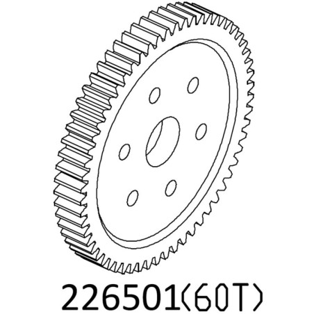EMOX - big gear wheel - CRO97401064