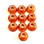 Ecrous nylstop M4 épaulés aluminiums (10) DONUTS RACING