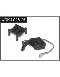 Servo with Arm & Mounting Plate  J-026-26