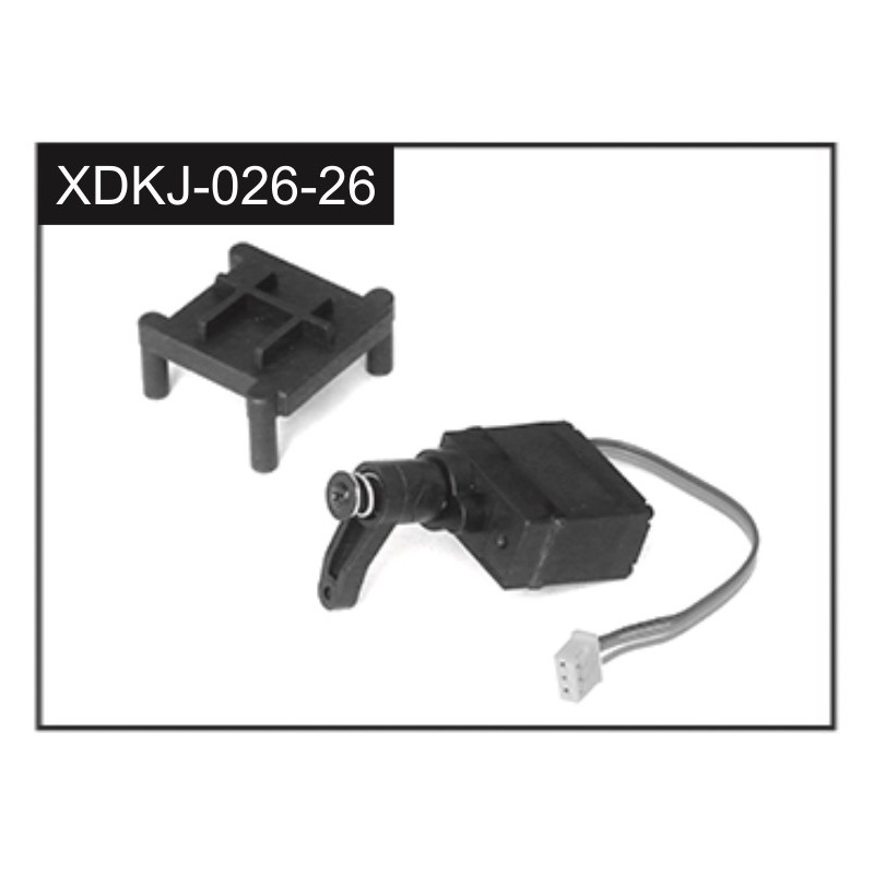 Servo with Arm & Mounting Plate  J-026-26