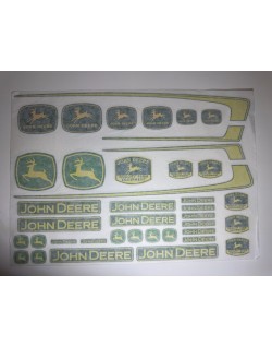 PLANCHE JOHN DEERE (Prédécoupés) 1/10