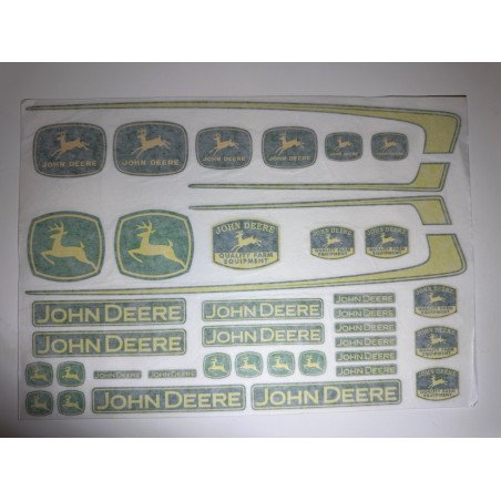 PLANCHE JOHN DEERE (Prédécoupés) 1/10