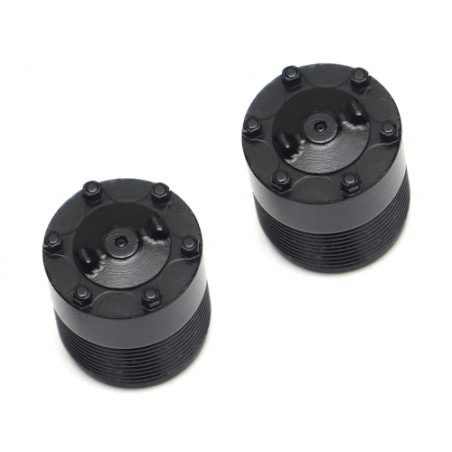 Cache-moyeu arrière Boom Racing BRW780909/COVERR pour roues Boom Racing 1,55" / 1,9" Steelie Beadlock (série XT5)