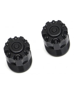 Cache moyeu central avant Boom Racing BRW780909/COVERF pour roues Boom Racing 1,55" / 1,9" Steelie Beadlock (série XT5)