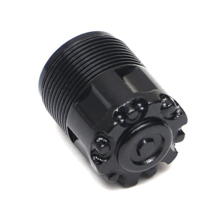 Cache moyeu central avant Boom Racing BRW780909/COVERF pour roues Boom Racing 1,55" / 1,9" Steelie Beadlock (série XT5)