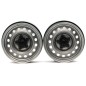 Cache moyeu central avant Boom Racing BRW780909/COVERF pour roues Boom Racing 1,55" / 1,9" Steelie Beadlock (série XT5)