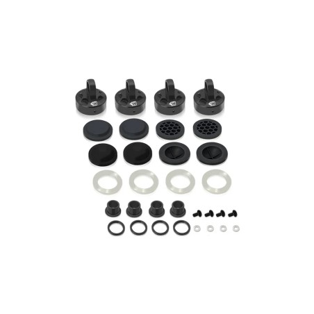 T-Work's Bouchon d'amortisseur + Membrane Pro V2 (x4) MBX8 TO-343-M