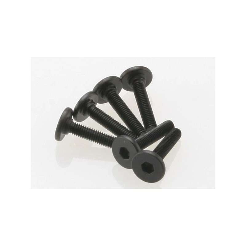 Traxxas Vis BTR Tête large 3x15mm (x6) 3646