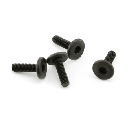 Traxxas Vis BTR 3x10mm Tete Plate Large (x4) 4859