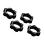 Traxxas Ecrous de Roues 17mm alu Noir (x4) 7758A