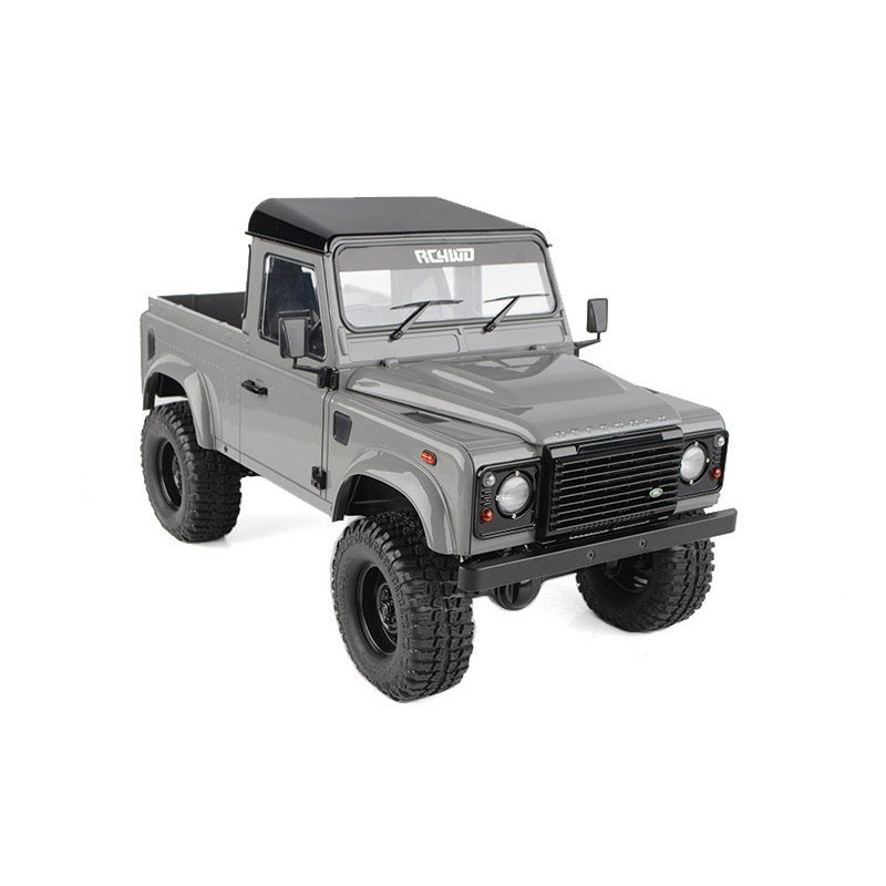 Gelande II RTR avec 2015 Land Rover Defender D90 gris RC4WD Hard Body Set