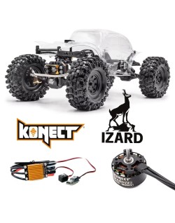 HobbyTech Crawler CRX2 MADPERF CF 4MM KIT