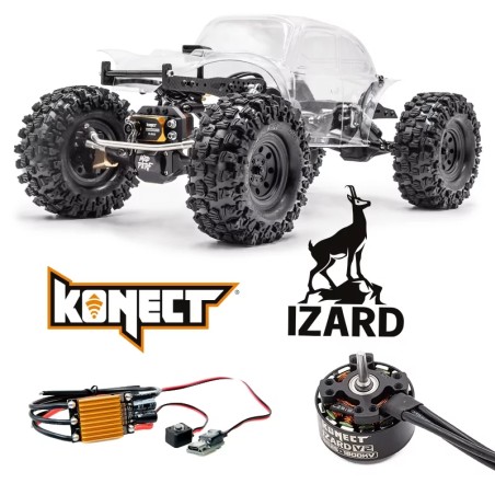 HobbyTech Crawler CRX2 MADPERF CF 4MM KIT