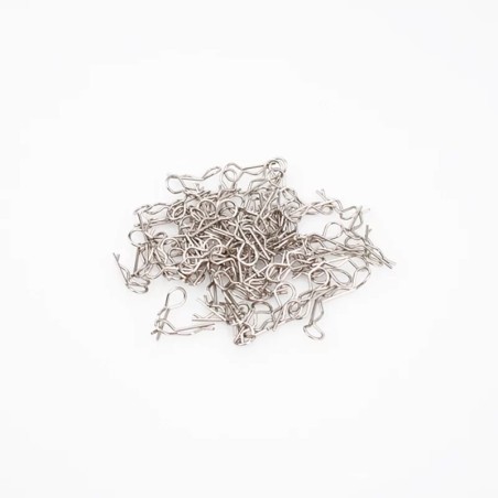 Clips de carrosserie 1 / 10eme universels (sachet de 100pcs)