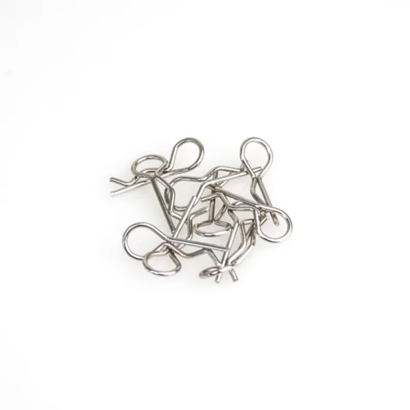 Clips de carrosserie 1 / 10eme universels (sachet de 10pcs)