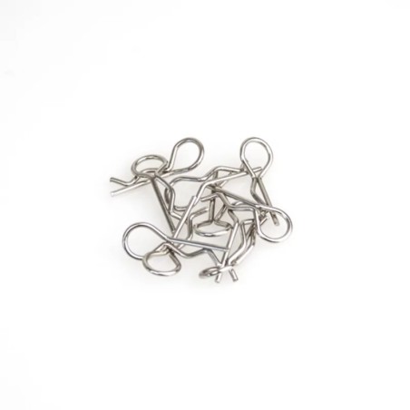 Clips de carrosserie 1 / 10eme universels (sachet de 10pcs)