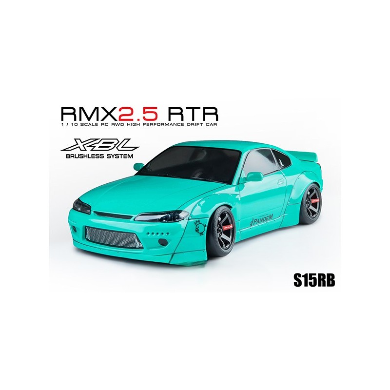 MST RMX 2.5 RWD Drift S15RB RTR Brushless Vert Menthe 533915MG