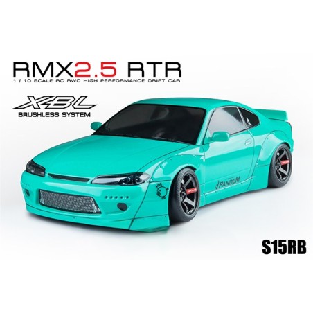 MST RMX 2.5 RWD Drift S15RB RTR Brushless Vert Menthe 533915MG