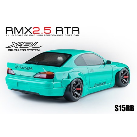 MST RMX 2.5 RWD Drift S15RB RTR Brushless Vert Menthe 533915MG