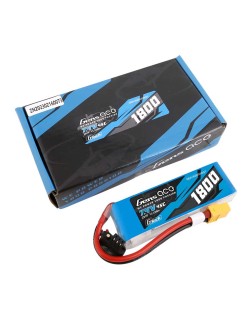 Batterie LiPo Gensace Soaring 2S 7,4 V - 1800 - 45 C (XT60) 90 x 30 x 17 mm 111 g G-Tech