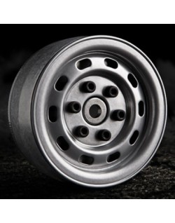 1.9 SR02 BEADLOCK WHEELS (SEMIGLOSS SILVER) (2) GMA70172