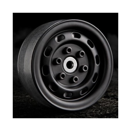 1.9 SR02 BEADLOCK WHEELS (MATT BLACK) (2)  -   GMA70174