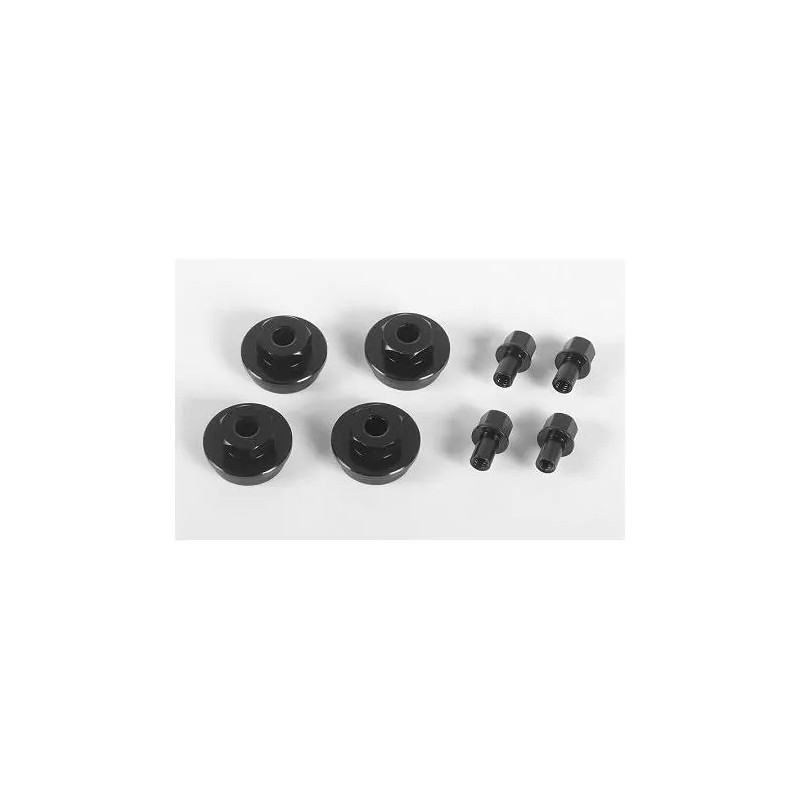 Jeu d'élargisseurs de roue hexagonaux RC4WD 12 mm (+ 7 mm) (Z-S1825)