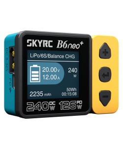 SkyRC Chargeur B6 Neo+ DC 1-6S 10A 200W SK100211