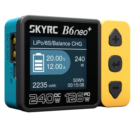 SkyRC Chargeur B6 Neo+ DC 1-6S 10A 200W SK100211