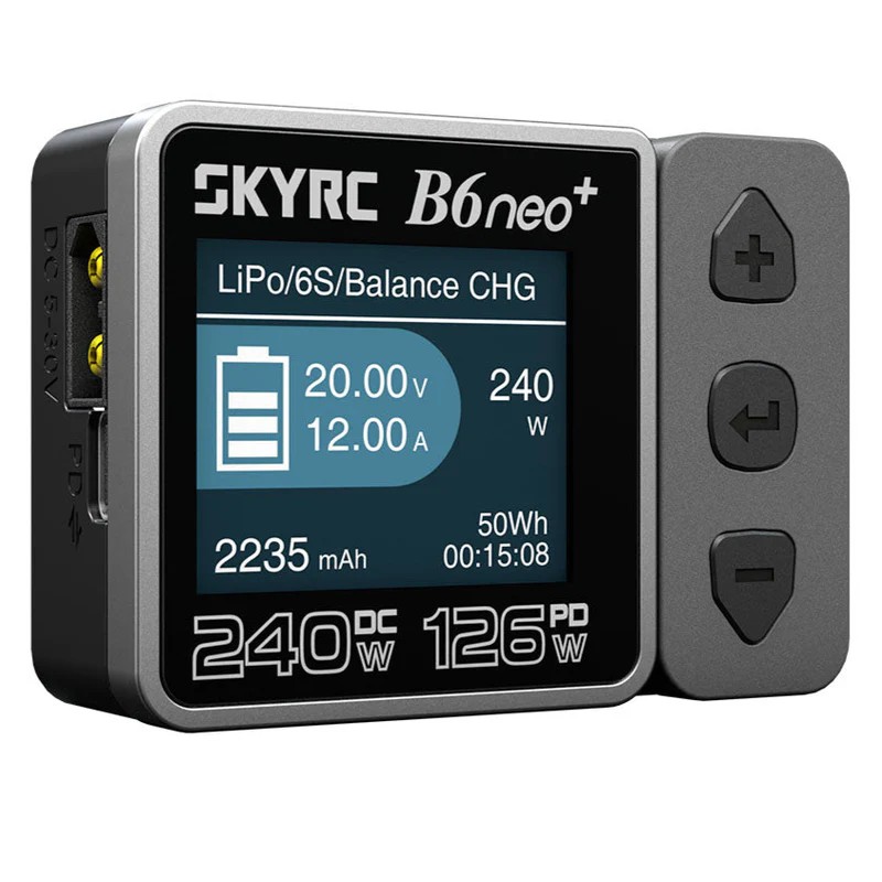 SkyRC Chargeur B6 Neo+ DC 1-6S 10A 200W SK100211