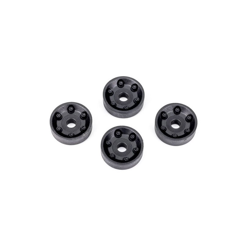 RONDELLES DE ROUES NOIRES (X4) – MAXX SLASH