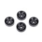 RONDELLES DE ROUES NOIRES (X4) – MAXX SLASH