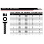 Team Corally - Screw Set M4 - Hex Flat Head - DIN 7991 - Steel Black - 10.9 Grade - 15 Sizes - 265 pcs
