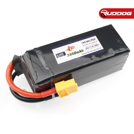 Batterie Intellect 3800 mAh 50 C 11,4 V 3S Graphène Crawler LiHV (XT60)