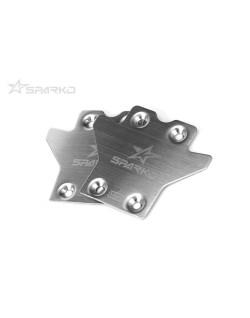 Sparko F8E Stainless Steel Rear Chassis Protector