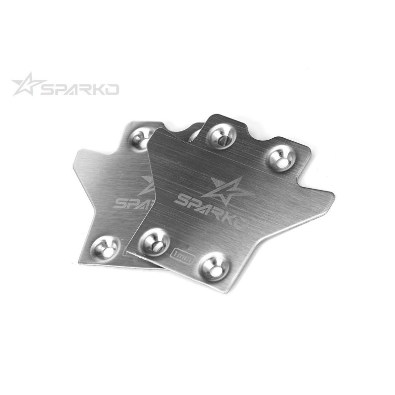 Sparko F8E Stainless Steel Rear Chassis Protector